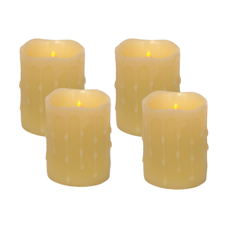 Symple Stuff Unscented Flameless Candle | Wayfair